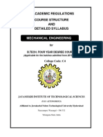 B.Tech MECH Syllabus Book (R15) PDF