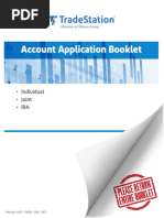 Account Application Booklet: Please Retu RN Entire Book LET