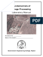 Fundamentals of Image Processing Lab Manual 2014 PDF