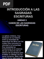 Introduccion A Las Escrituras