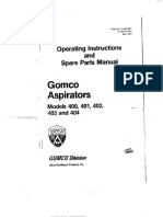 Manual For Suc Gomco 400 401 402 403 404