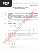 IAS Mains Mathematics 1993