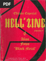 Black Metal - Hell Zine Issue 9-Edición Especial