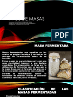 Tipos de Masas