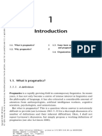 HuangYan 2007 1introduction Pragmatics