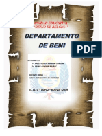 Departamento de Beni - Bolivia