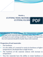 Module 3-CUTTING TOOL MATERIALS