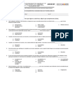 Examen de Diagnóstico Asignatura de Tecnología Iii