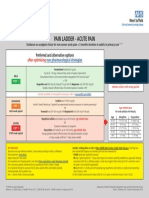 Pain Ladder - Acute Pain: Preferred and Alternative Options