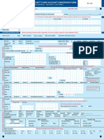 Resident Account To NRO Account Conversion Form