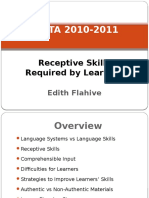 Receptive Skills PPP