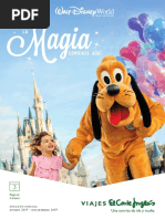 Folleto Walt Disney World Florida 2019