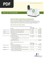 Consumables GC Clarus