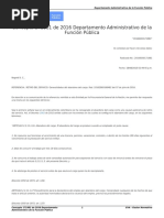 ABANDONO DE CARGO Concepto - 171981 - de - 2016 - Departamento - Administrativo - de - La - Función - Pública PDF