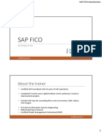 Sap Fico: About The Trainer