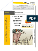 Clasificación de Contratos Según Su Forma