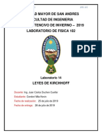 Informe de Kirchhoff