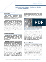 Technical Considerations in Selecting and Configuring Welded Vacuum Chambers