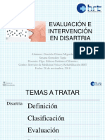 Listo Disartria Evaluacion e Intervencion PDF