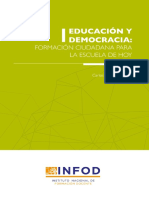 Infod Educación y Democracia