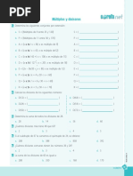 Multiplos y Divisores