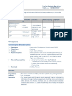 Qualification University/Boa RD Aggregate B.E (Electronics and Communication Engineering)