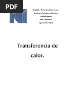 Transferencia de Calor