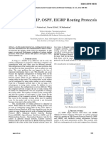 Routing Protocol Comparison