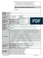 Infome Programa de Formación Titulada