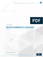 Recrutamento E Seleção: Disciplina