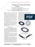 Performance Analysis of Various Disc Brake Profiles: Mr.R.Vijay Krishna, Dr.C.Naga Bhaskar