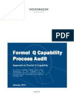 Formel Q Capability Process Audit