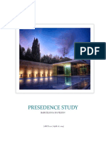 Presedence Study: Barcelona Pavilion