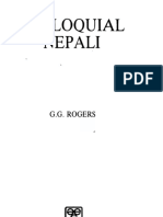 Rogers1991 - Colloquial Nepali