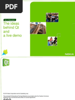 The Ideas Behind QT and A Live Demo