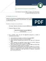 Actividad 1 Solución de Fallas en Memoria RAM, en Sistema de Enfriamiento, en Redes Inalámbricas y Por Virus