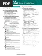 Speakout Grammar Extra Starter Unit 2