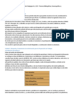 1220 - Fundamentos de La Investigación Pedagógica II y 1223 - Técnicas Bibliográficas, Hemerográficas y Documentales II