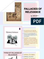 Fallacies of Relevance