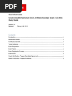 Oracle Cloud Infrastructure Study Guide