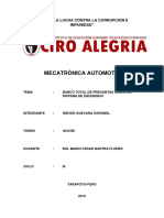 Cuestionario Del Sistema de Encendido VOLUMEN 3 ETAPA 2