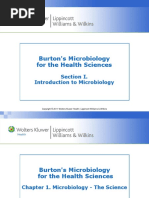 Week 1 - Burton'S - LWW Introduction To Microbiology