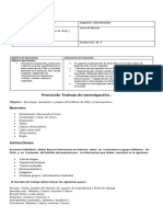 Protocolo Trabajo de Investigacion. 8 Basico