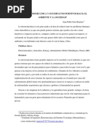 La Electromecánica y Sus Impactos Positivos Hacia El Ambiente y La Socieda1