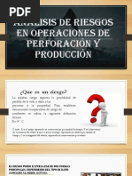 Análisis de Riesgos en Operaciones de Perforación y