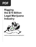 Rigging The $75 Billion Legal Marijuana Industry