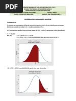 Distribucion Normal Estadistica