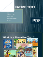 Narrative Text: Oleh: Della Faiqotul Fitri Heliza Amalini Wessy Adji Gumilang Xii Ipa 2