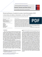 Experimental Thermal and Fluid Science: A. Brusly Solomon, Arun Mathew, K. Ramachandran, B.C. Pillai, V.K. Karthikeyan