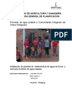 Proyecto Agua Potable Bajo Chaco 07 2014